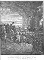 Joshua Burns the Town of Ai.jpg